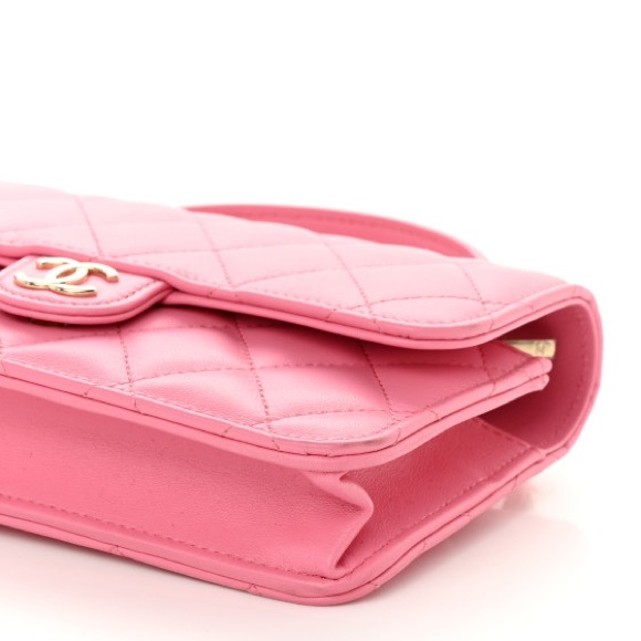 Chanel classic wallet on chain quilted lambskin mini - Picture 9 of 9